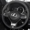 Auto-Lenkrad-Dekorationsaufkleber Kohlefaser-Emblem für Lexus F SPORT ES RX NX LS UX LM LX GX LC RZ IS CT GS RC HS SC TX