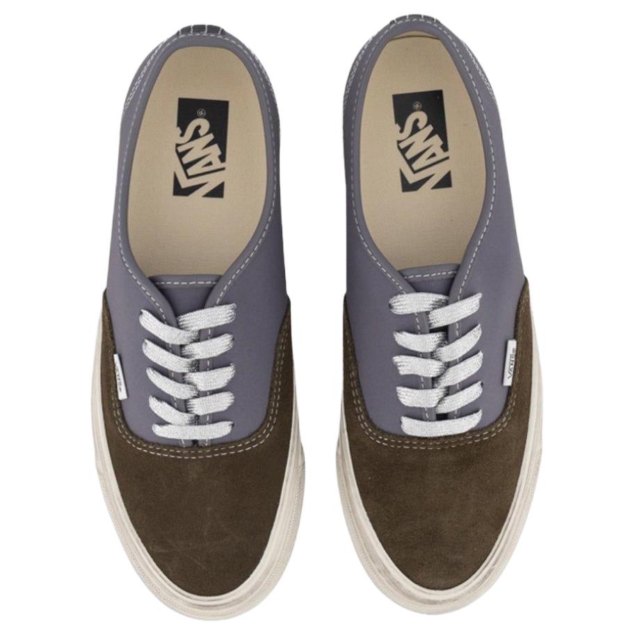 Vans Authentic 44 Premium Aged Coal Steel Unisex Sneakers Grey VN000DB8GBE