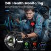 New  Professional GPS Sports Smart Watch Men 1.46" AMOLED Screen 3ATM Compass Fitness Tracker Military Smartwatch