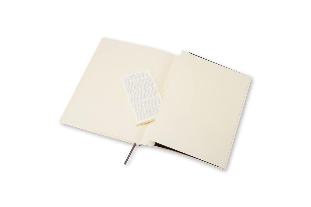 Moleskine Classic Notebook Soft Cover Grid XL Size wide x 25cm Black QP622 (19cm long)