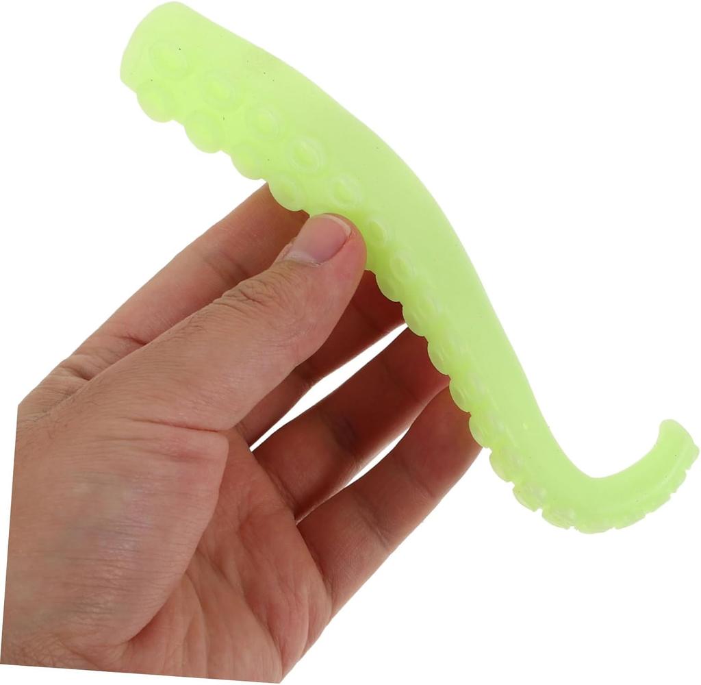Funny Glow in The Dark Octopus Tentacles Finger Puppet Toys for Kids Birthday Party Favors Halloween Gift Pinata Filler