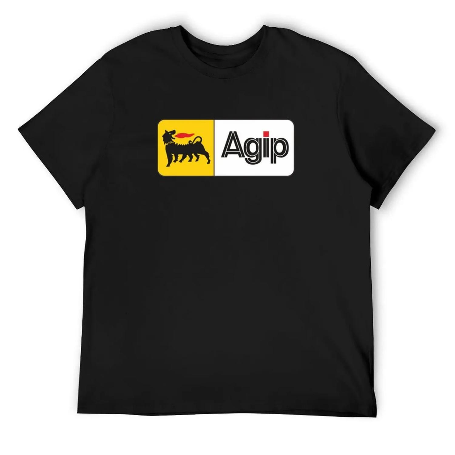 BEST SELLER - Agip Merchandise T-Shirt T-Shirt oversized graphic t shirt vintage plus size clothes big and tall t shirts for men S