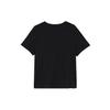 Nike Sportbekleidung Basics Schwarz Weiß Logo Damen T-Shirt DX7907-010