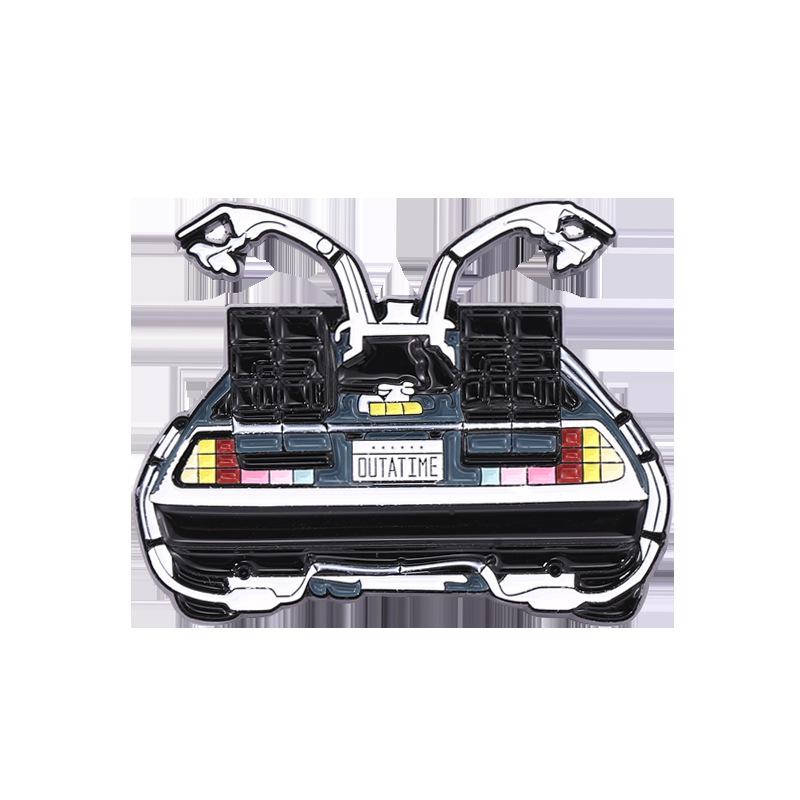 

Retro Vintage Artistic Time Machine Brooch In Alloy Ideal For Clothing And Accessories Bag