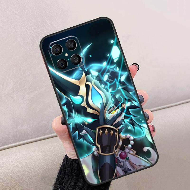 Genshin Impact Xiao For Honor Magic 8 6 7 Pro Case For Honor 400 Lite 200 50 70 90 X8c X8b X9a X9b X9c X9d Win RT