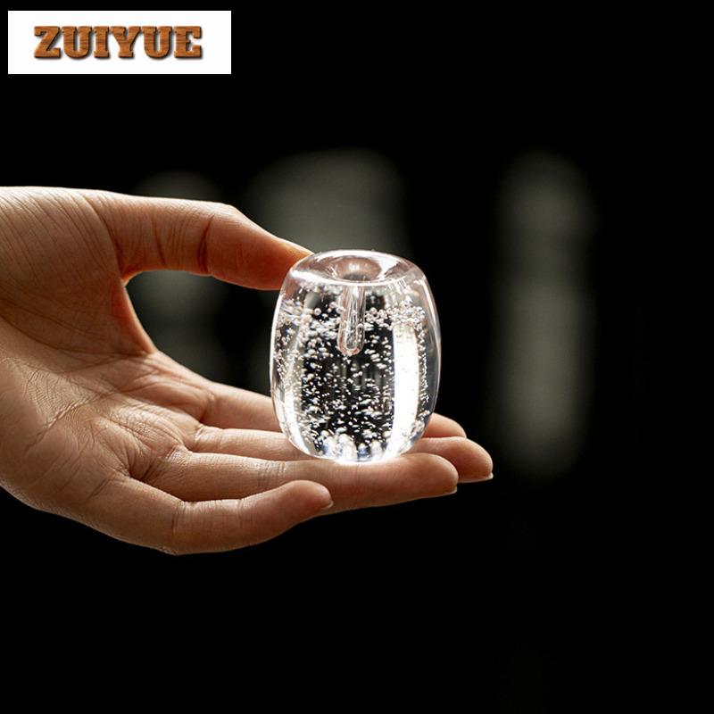 El Yapımı Kristal Cam Koku Yerleştirici Zen Tütsülük Yaratıcı Tütsü Duman Şelalesi Kokulu Aromatik Saksı Kapak Tutucu
