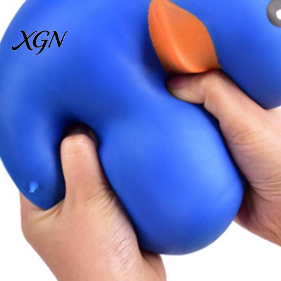 Angstlinderndes Spielzeug Große Ente Stressabbau Langsam aufsteigender Weicher TPR Knetball für Erwachsene Kinder Sensorische Figur