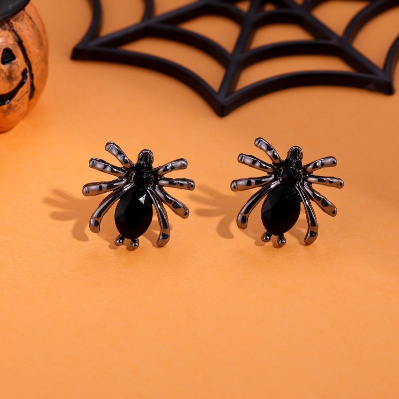 New Halloween Stud Earrings Combination Cartoon Funny Easter Earrings Set