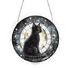 Acrylic Jigsaw Puzzle Suncatcher Large Colorful DIY Sun Catcher Kit for Adults Stained Glass Style Window Hanging Ornament for Home Garden Decor