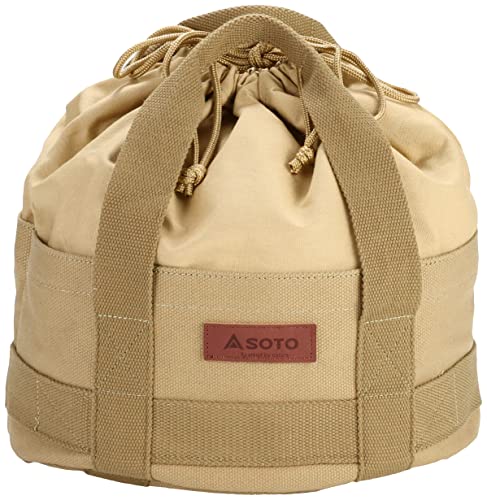 SOTO Canvas Fleece Storage Bag, Beige