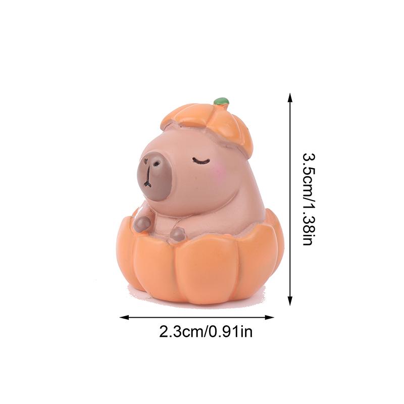 1 szt. Słodkie anime kapibara pudełko z niewidocznymi zabawkami symulacja zwierząt kreskówkowych figurka lalka dzieci dziewczyny urodziny prezent świąteczny