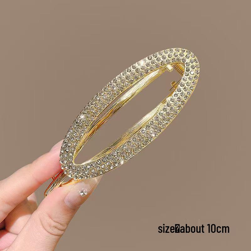 Exquisite Butterfly Flower Tassel Claw Clip with Pearl Pendant