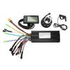 Electric Bike Lithium Battery Modification Controller Kit 30A Sine Wave Controller with Panel DC24 36 48V