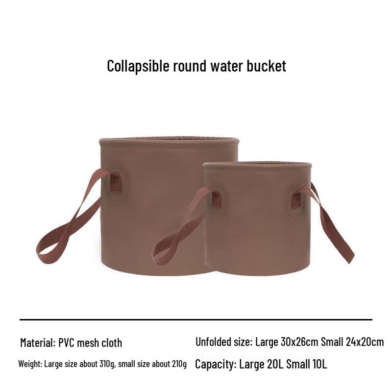 Minna Portable PVC Folding Water Bucket 10L