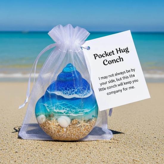 Yousheng Pocket Hug Animal with Positive Card Emotional Support Resin Animal Token Mini Dog Turtle Octopus Clover Angel Statue Inspirational Gift