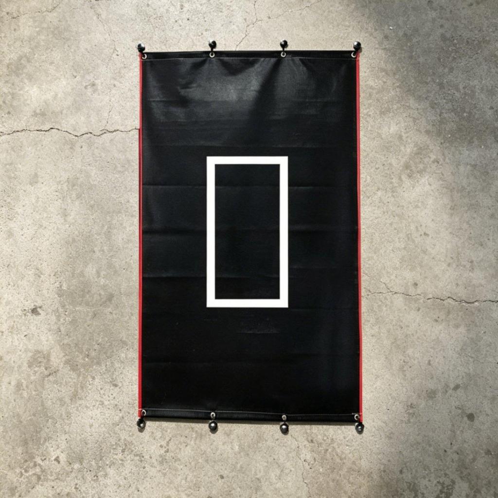 8 Mounting Loops Batting Enclosure Target Cloth Sturdy Practice Net