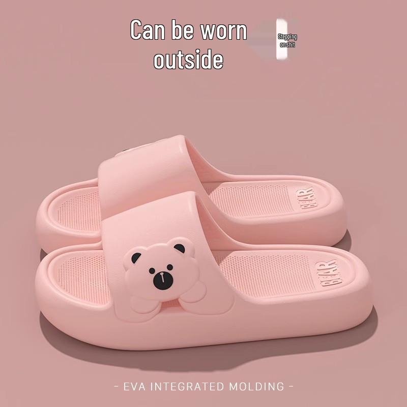 Eva Slippers: Women's Indoor Non-Slip Bathroom Sandals, 2025 Summer, Thick Sole, Outdoor Wear, Unisex.
