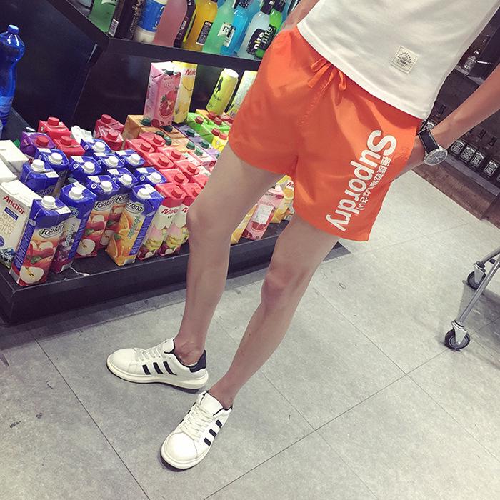 

Men s Quick-Dry 3-Point Sports Beach Shorts for Running & Casual Outings XXL помаранчевий
