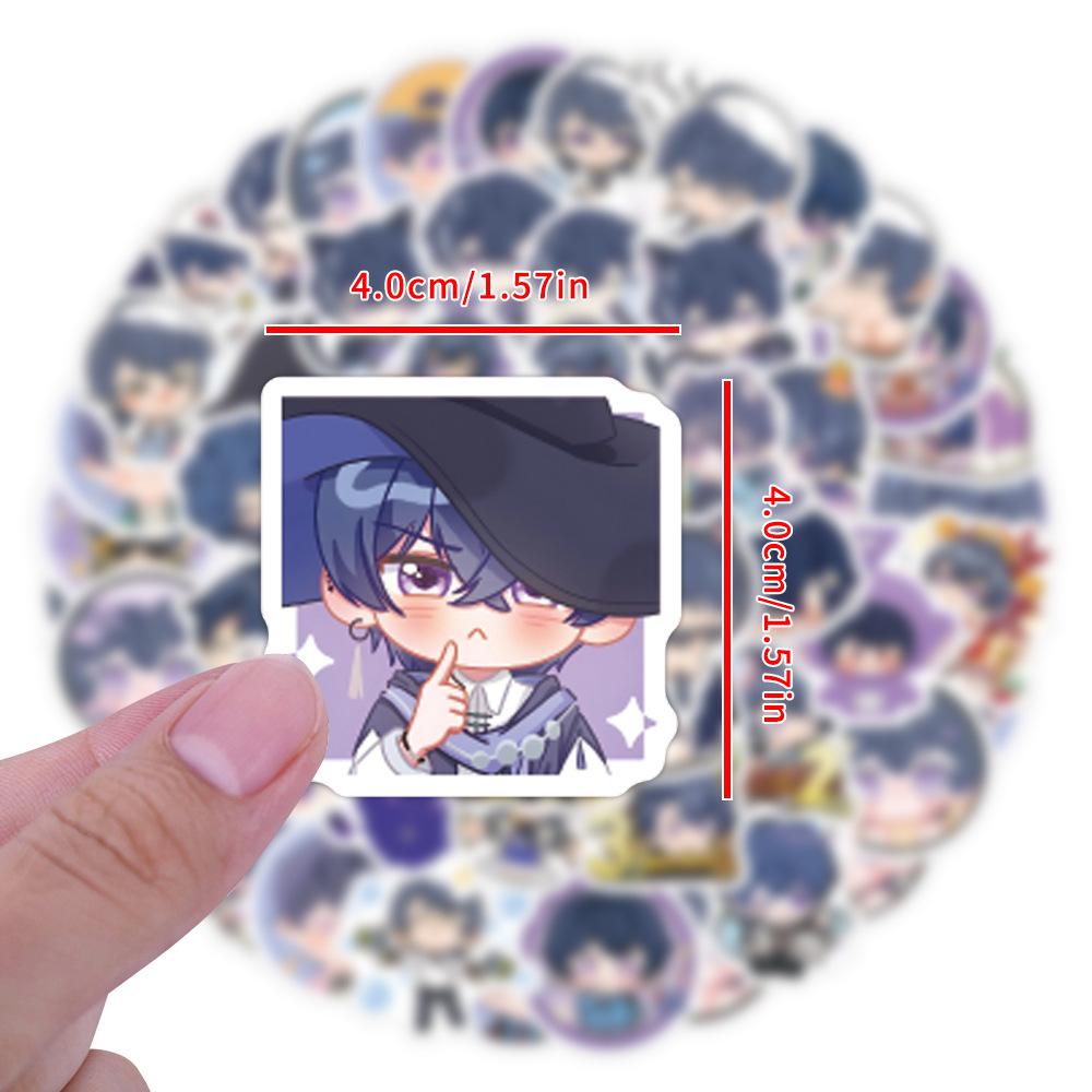 103 New Styles of Lu Jing and Celebrity Graffiti Stickers Decorate Refrigerator Skateboard Water Cup Personalized Stickers