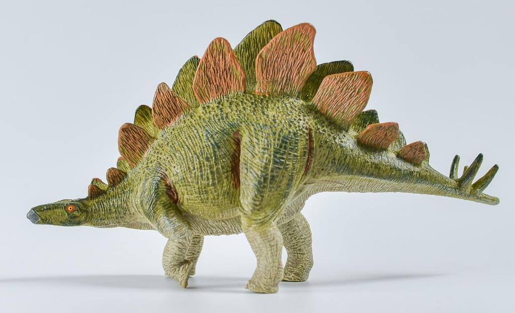 Figurka dinosaura SanDoll Realistický model Jurský 20cm třída Plaz Působivý masožravý dětský dárkový displej (Stegosaurus)