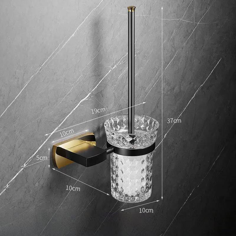 Brass Bathroom Accessories Brushed Gold Bathroom Shelf,Towel Rack,Towel Hanger Paper holder,Toilet Brush Holder Bath Hardware