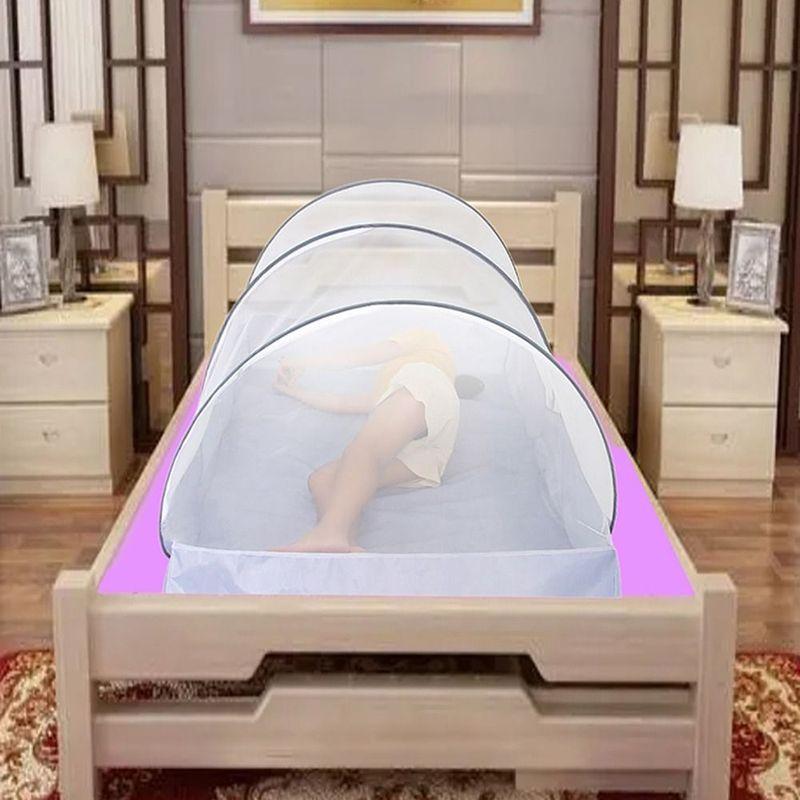 Anti Mosquito Travel Mosquito Net Portable With Bottom Mesh Sleeping Net Convenient Breathable Folding Mosquito Net Bed