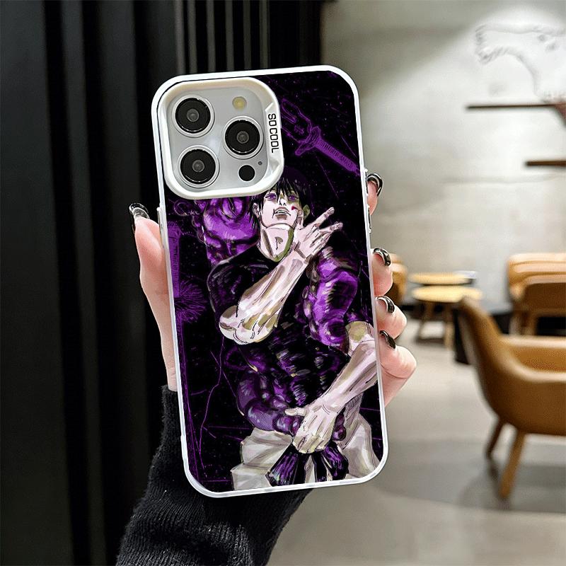 

Аниме Фушигуро Тодзи JUJUSU Мягкий чехол для телефона iPhone 15 16 17 Pro Max 17Air 16E 14 Plus 13 12 Mini Ударопрочная задняя крышка iPhone 14