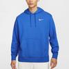 Nike Logo Comfortable Casual Sports Long Sleeve Hoodie Men hoodies Royal-Blue White HF1177-493