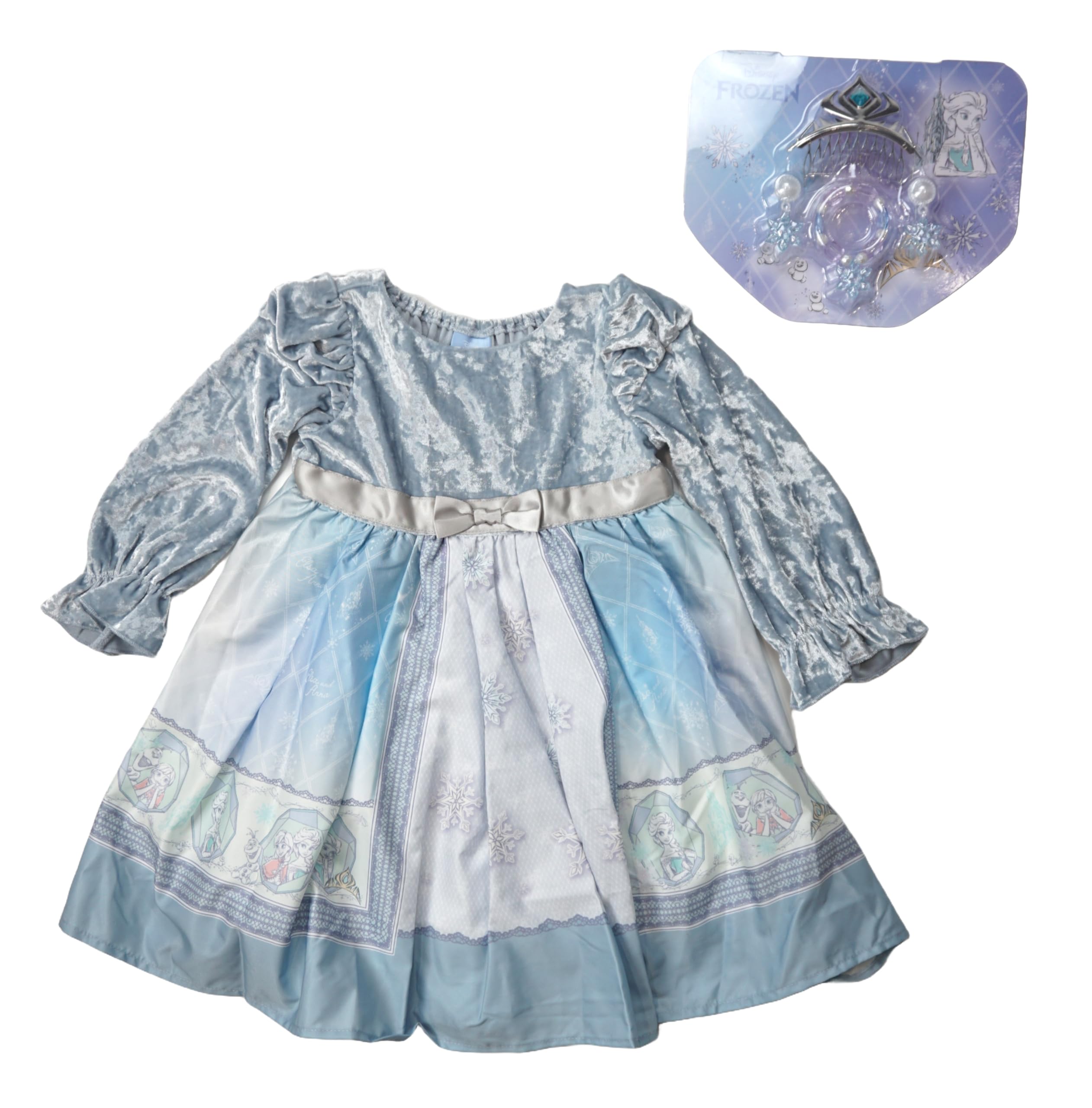 

Disney Платье-трансформер принцессы и Рапунцель с аксессуарами для девочек Эльза, Ариэль,