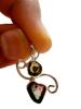Natural Rare Watermelon Tourmaline Gemstone 925 Sterling Silver Pendant, Gift028