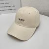 American-style Trendy Brand Embroidered Letter Baseball Cap for Women, Spring and Summer Vintage Versatile Fashion Cap That Makes the Face Look
