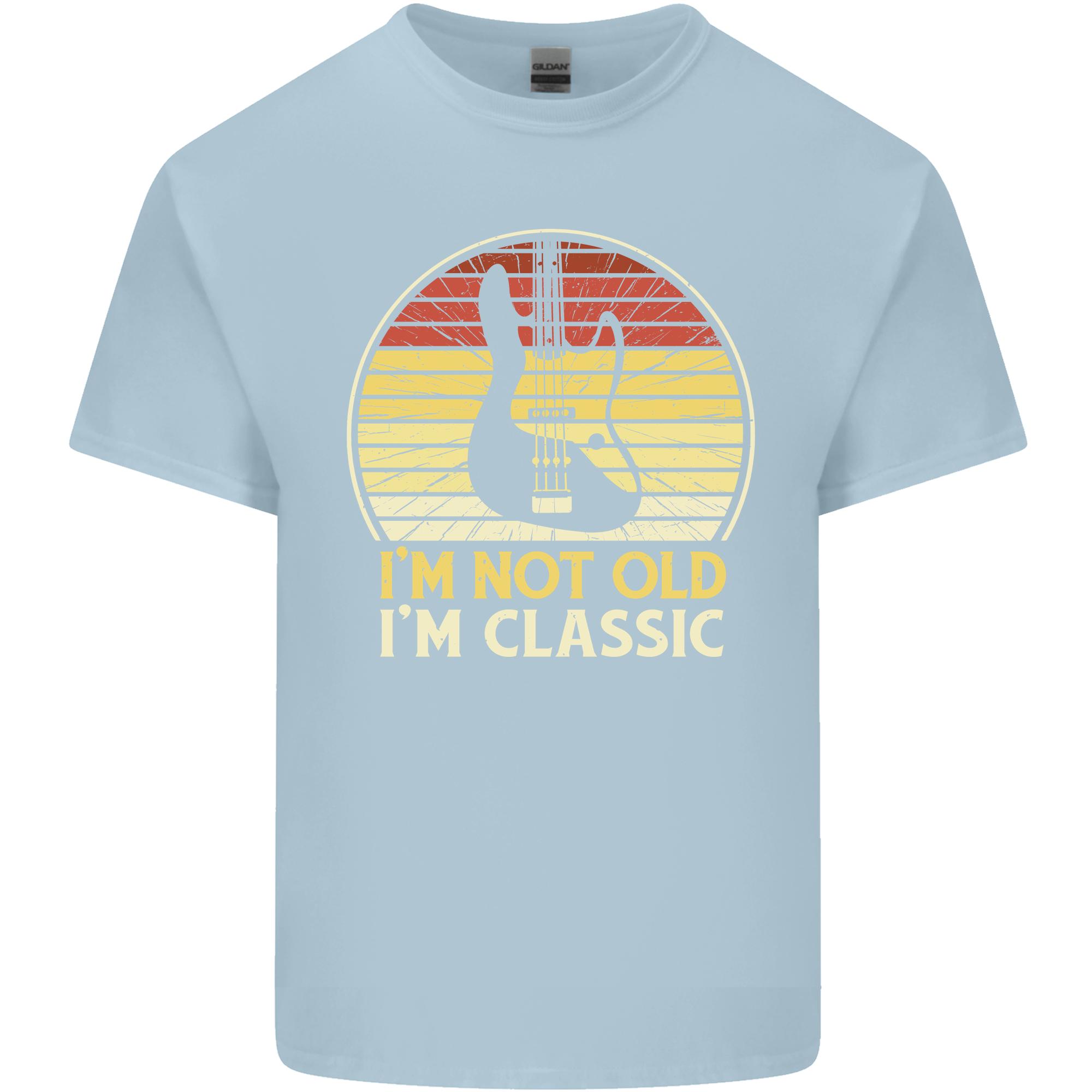 Im Not Old Classic Guitar Rock n Roll Punk Unisexs Light Cotton TShirt S