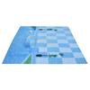 Shower Curtain Waterproof Polyester Decorative Curtain with 12pcs Hook for Bathroom Home Decoration