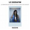 LE SSERAFIM 2023 S/S POP UP PHOTO CARD & TIN CASE SET Official Photocard