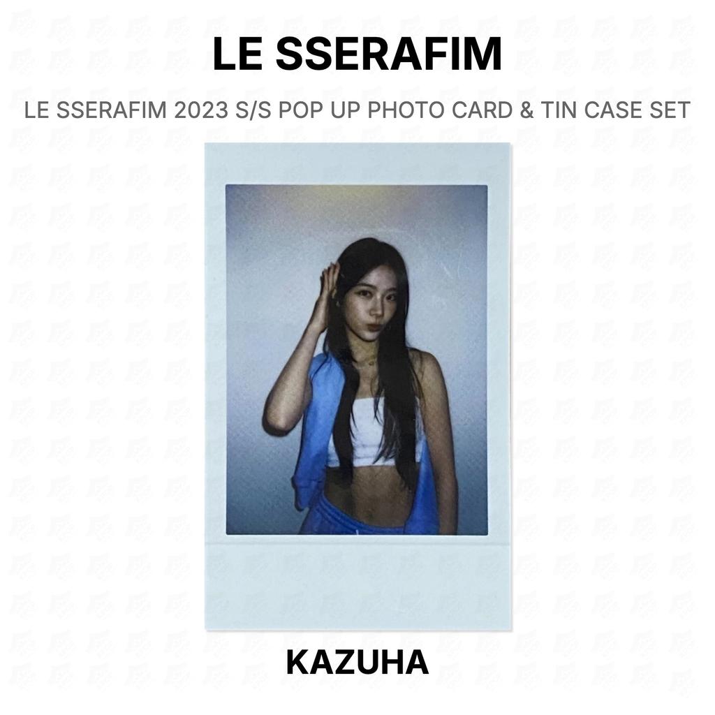 LE SSERAFIM 2023 S/S POP UP PHOTO CARD & TIN CASE SET Official Photocard