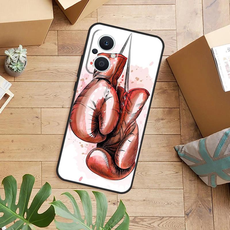 I Love Boxing Phone Case For OPPO Reno 14 13 11 12 F 10 Pro 8T 7 8 Lite OPPO Find X9 X8 X5 Pro Back Cover