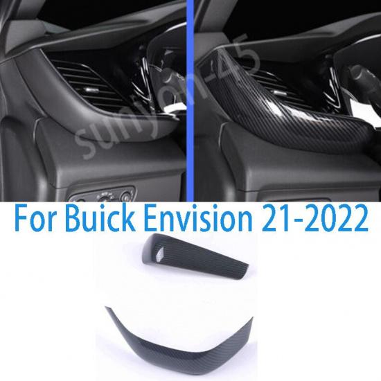 For Buick Envision 2021-2022 ABS Carbon Left+right Air Vent Outlet Cover trim 2P