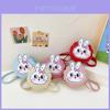 Cute Bunny Shoulder Bag With Expandable Design For Kids Daily Use**