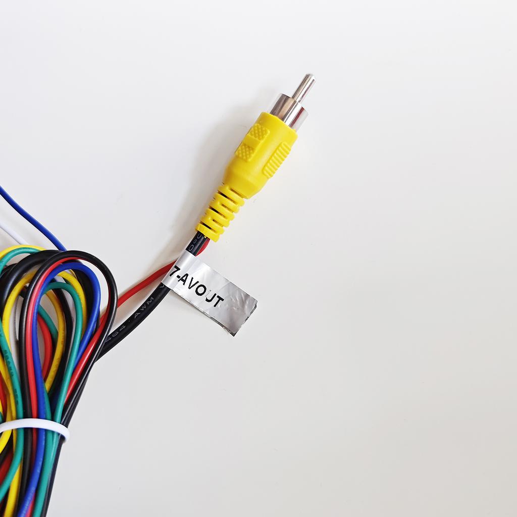 4cestný ovládací box pro autokameru 360° Panoramatický pohled Převodník zpětného obrazu Přední Zadní Levý Pravý Ovladač kamery pro mrtvý úhel auta