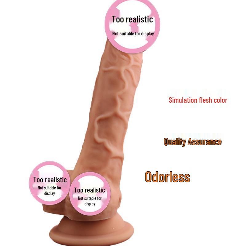 Super Soft Silicone Suction Cup Vibrator - Small Realistic Dildo for Women