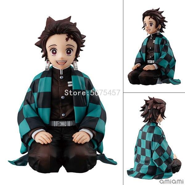 8cm Kimetsu No Yaiba Anime Figure G .E .M .Series Kamado Tanjirou Action Figure Demon Slayer Agatsuma Zenitsu Figurine Model Toys