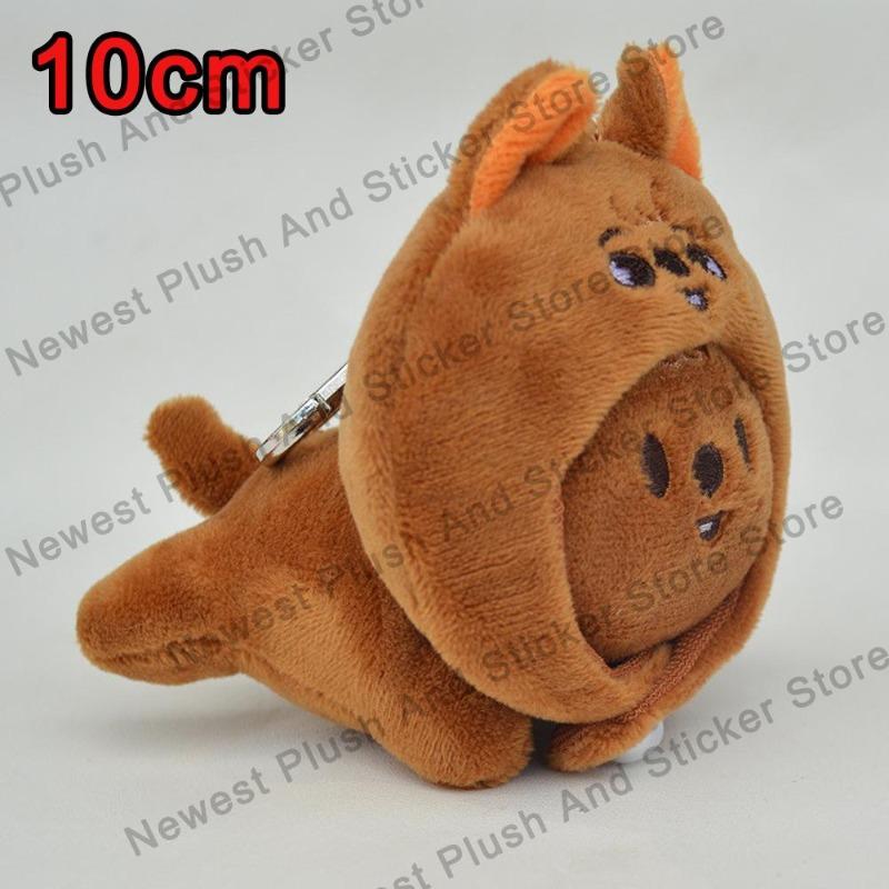Stray Kids Plush The Latest  Crouched Doll with A Hat, Cute Pendant and Star Merchandise From