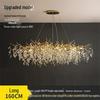 Elegant French Crystal Chandelier: K9 Aluminum Art Lamp for Living, Dining, and Bedroom