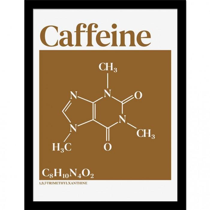Drug Science Caffeine Framed Poster