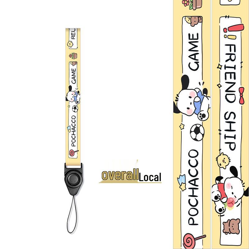 Lanyard Nero Multifunzionale Personalizzato Creativo con Porta Badge Separato per Badge Identificativi dei Dipendenti.
