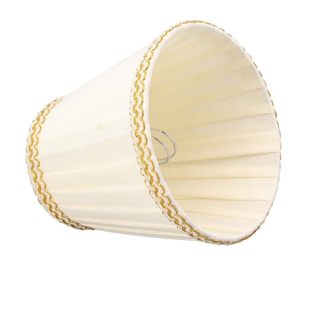 Small Lamp Shade Clamp On Table Rustic Fabric Lampshade Modern for Wall Sconces Pendant Light Lighting Fixtures