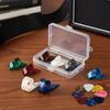 Thumb Pick With Storage Case Guitar Plectrum Comfortable Fit String Instrument Plectrums for