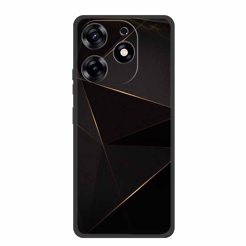 For Infinix Smart 8 Plus Case Luxury Soft Silicone TPU Phone Cases Cover For Infinix Smart8 Plus Protective Flower Painted Coque