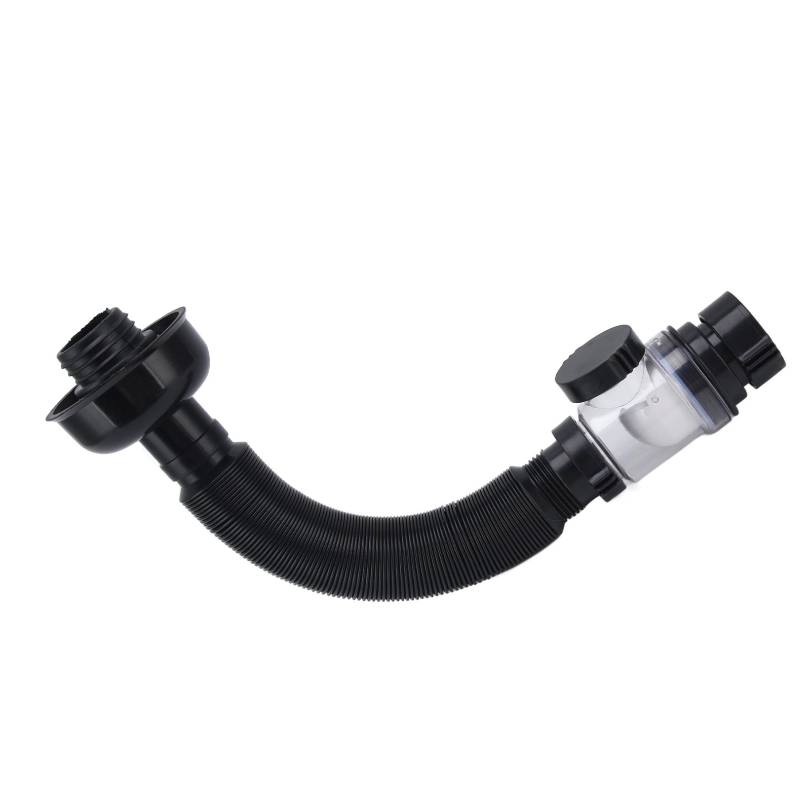 

Сливная труба для раковины, гибкий ПВХ шланг для слива воды для кухни, ванной комнаты, черный/мульти