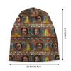 Custom Ethiopian Habesha Art Bonnet Hat Knitting Hat Unisex Women Cool Unisex Winter Warm Beanies Cap